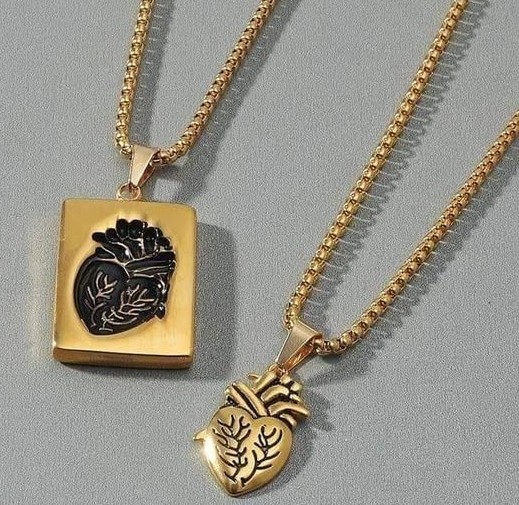 Heart couples Necklace