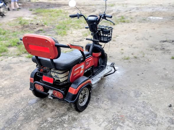E-Bike. Three-Wheeler