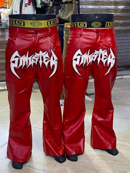 TROUSERS🔥 LEATHER MATERIAL