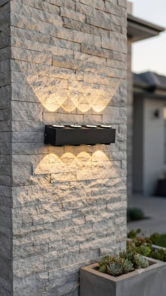 Fence Lighting Decor