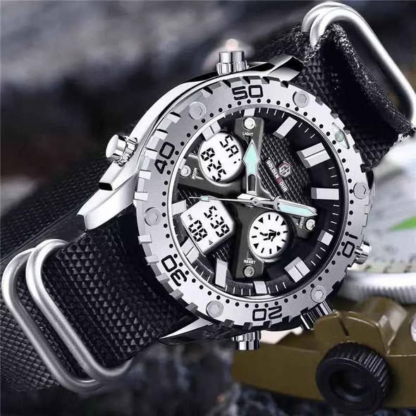GOLDEN HOUR STAINLESS STEEL WATCH