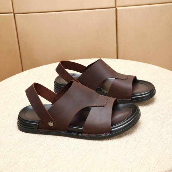 PURE LEATHER SANDALS
