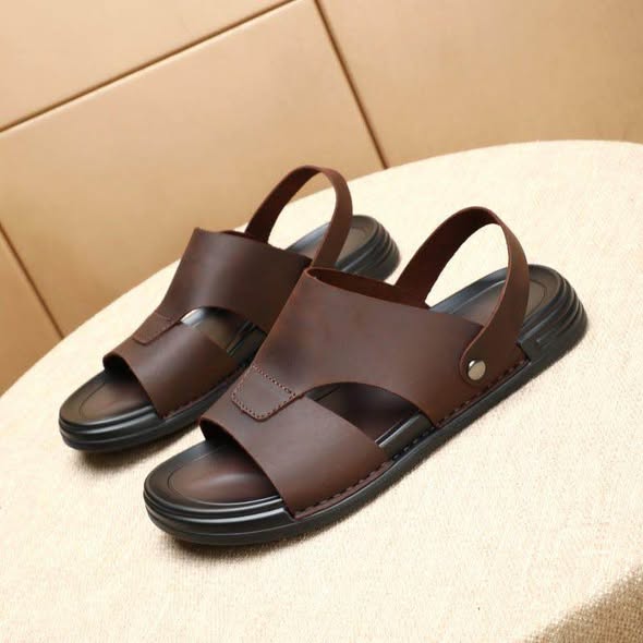 PURE LEATHER SANDALS