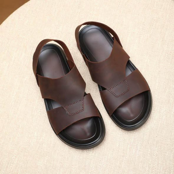 PURE LEATHER SANDALS