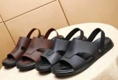 PURE LEATHER SANDALS
