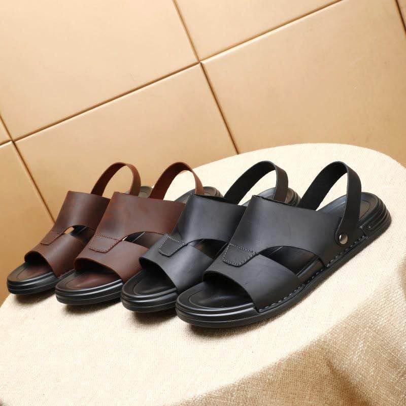 PURE LEATHER SANDALS