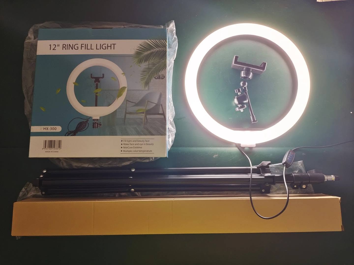 Ring Light & Tripod Phone Stand